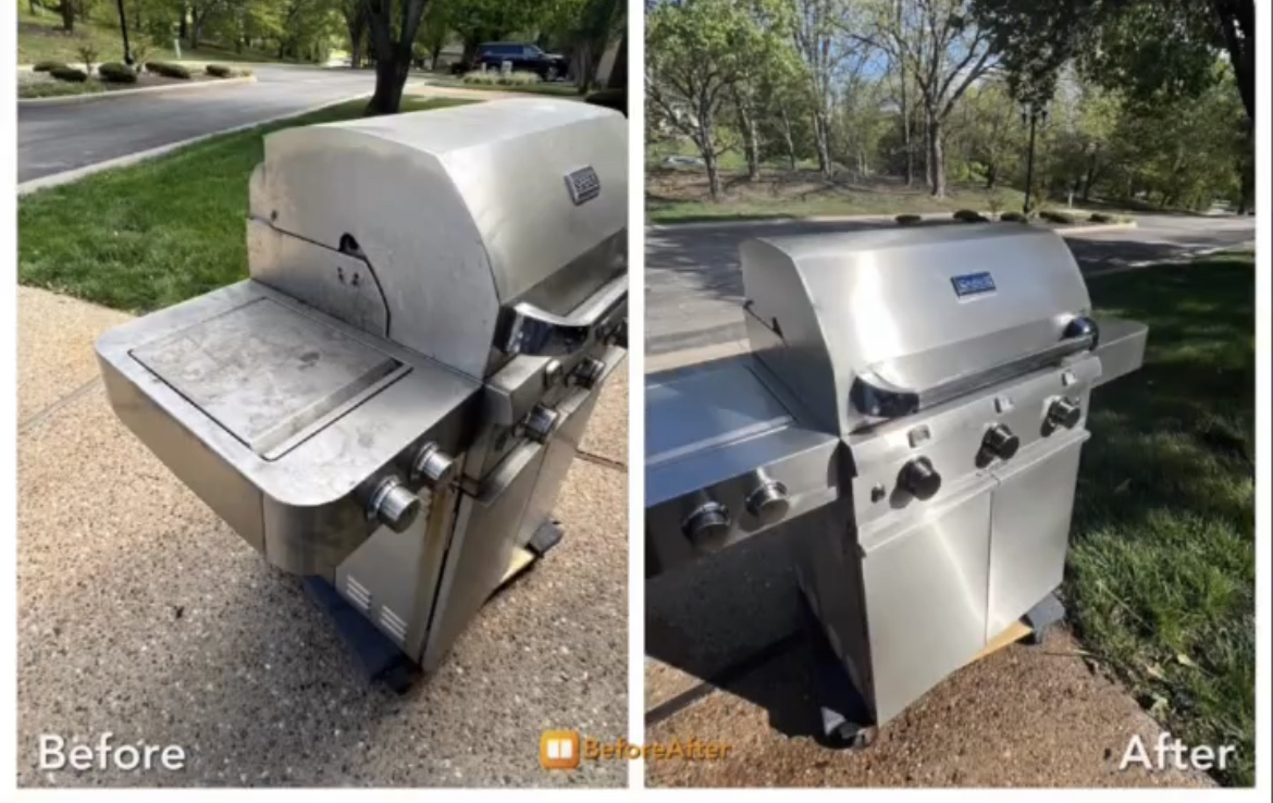 Saber BBQ Grill Cleaning Service in Kansas City