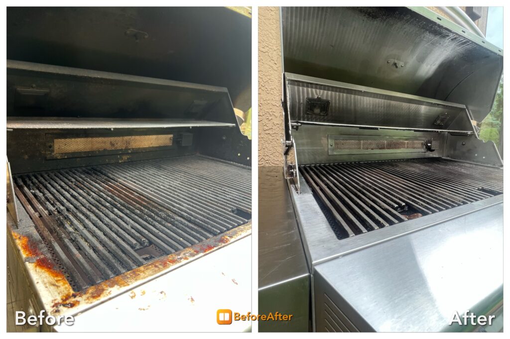 BBQ grill cleaning service in leawood